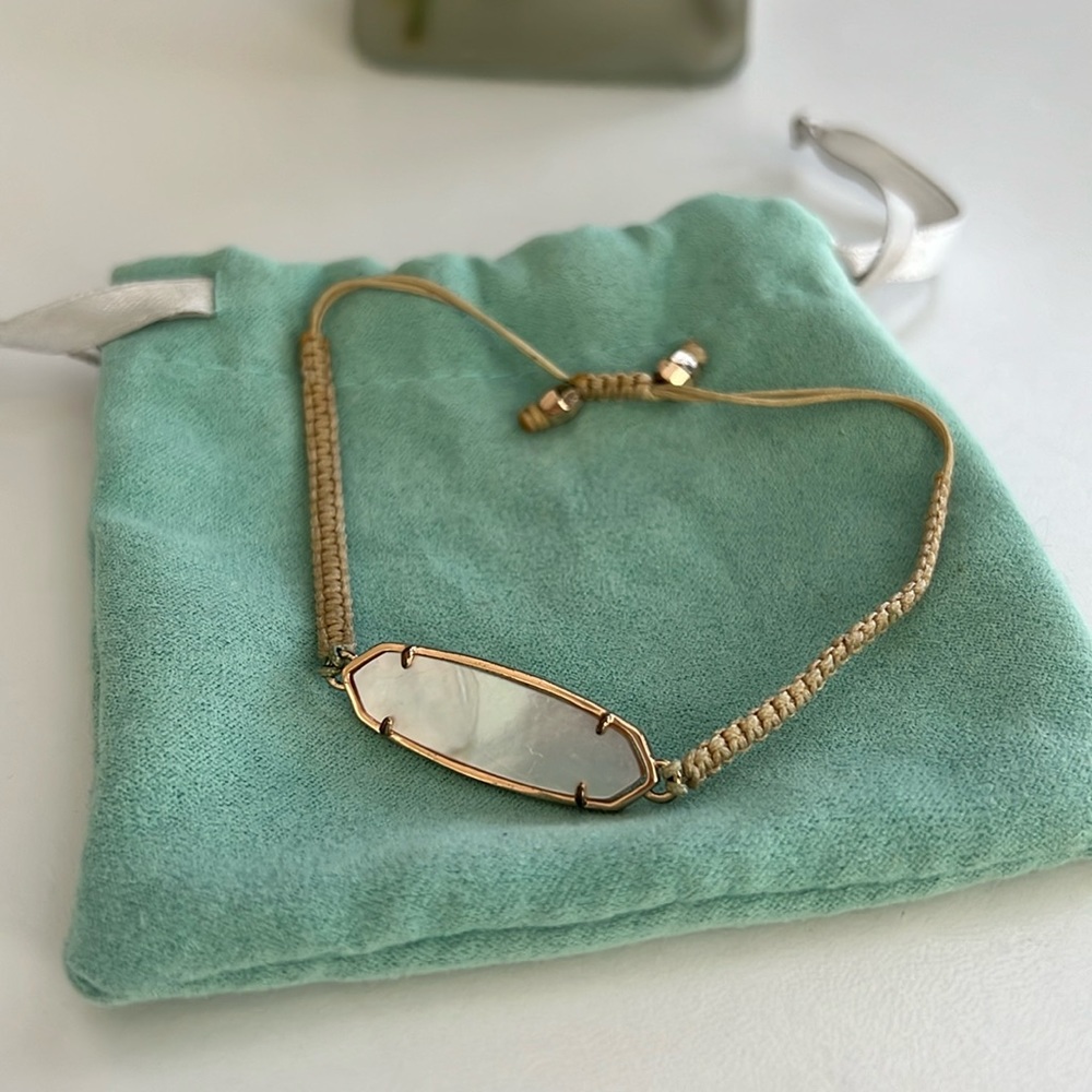 Double sided Kendra Scott adjustable bracelet